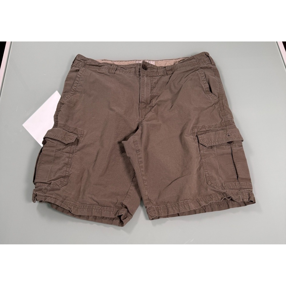 Joseph Abboud Searsucker Cargo Short's Men's Light Brown DadCore - 36x10
